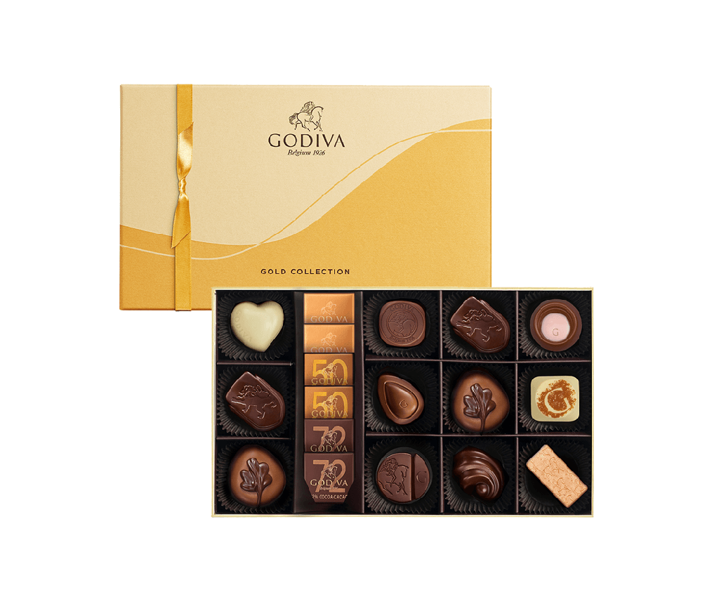 Gold Collection Chocolate Gift Box 18pcs